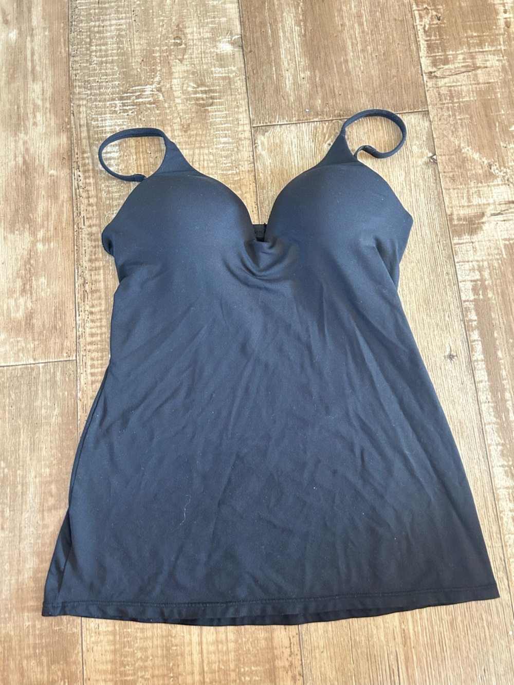 Body by Victoria Secret  Women's black shapewear Tank with built in bra - 34B